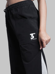 Black parachute pants - Third Story